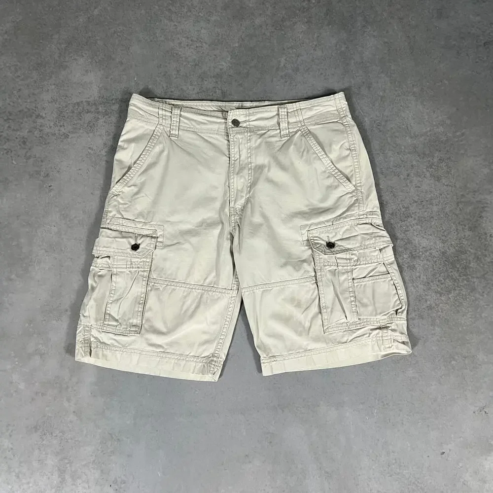 Baggy Levi's Cargo Cream Shorts Men's Size 34